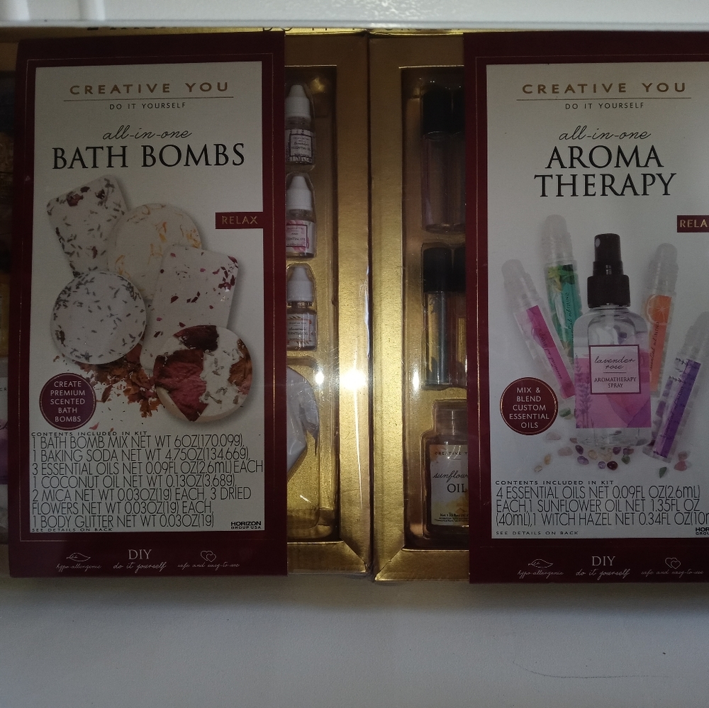 Do it your self bathbooms and Aromatherapy gift set/start kit for your business